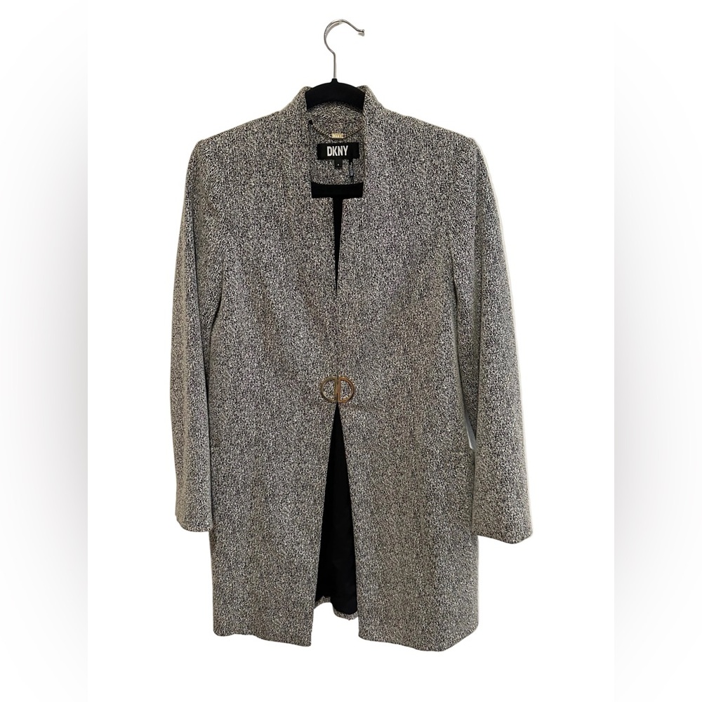 DKNY Women's Black & White Light Jacket